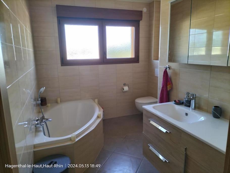 Apartment Einliegerwohnung Hagenthal-le-Haut Kültér fotó